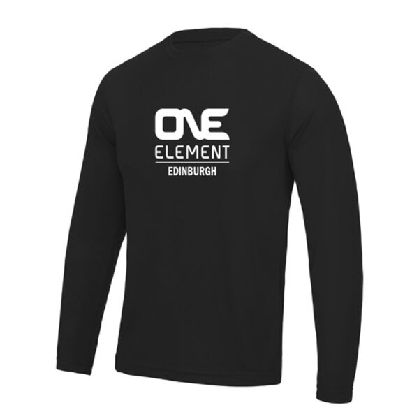 One Element  - Edinburgh  Cool Long Sleeve Wicking T-Shirt Thumbnail