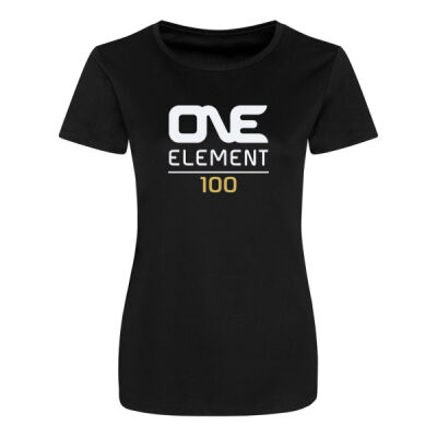 One Element  - 100 Club - Ladies Smooth Wicking T-Shirt Thumbnail