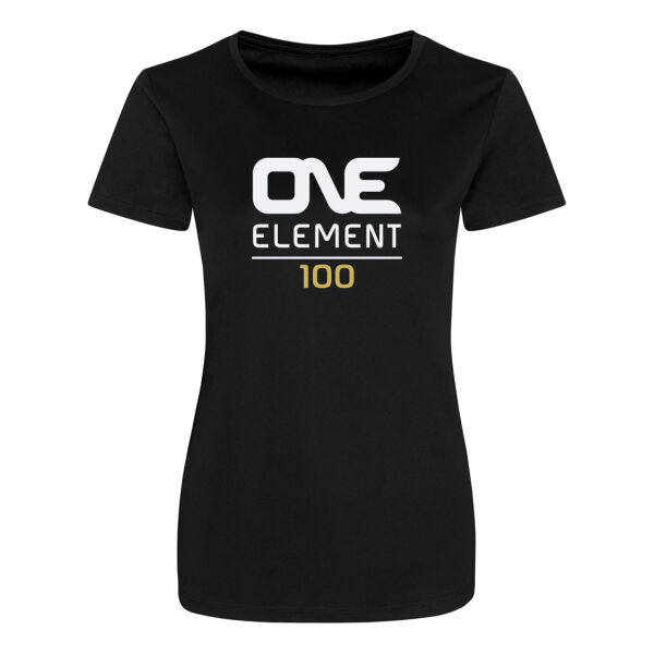 One Element  - 100 Club - Ladies Smooth Wicking T-Shirt Thumbnail